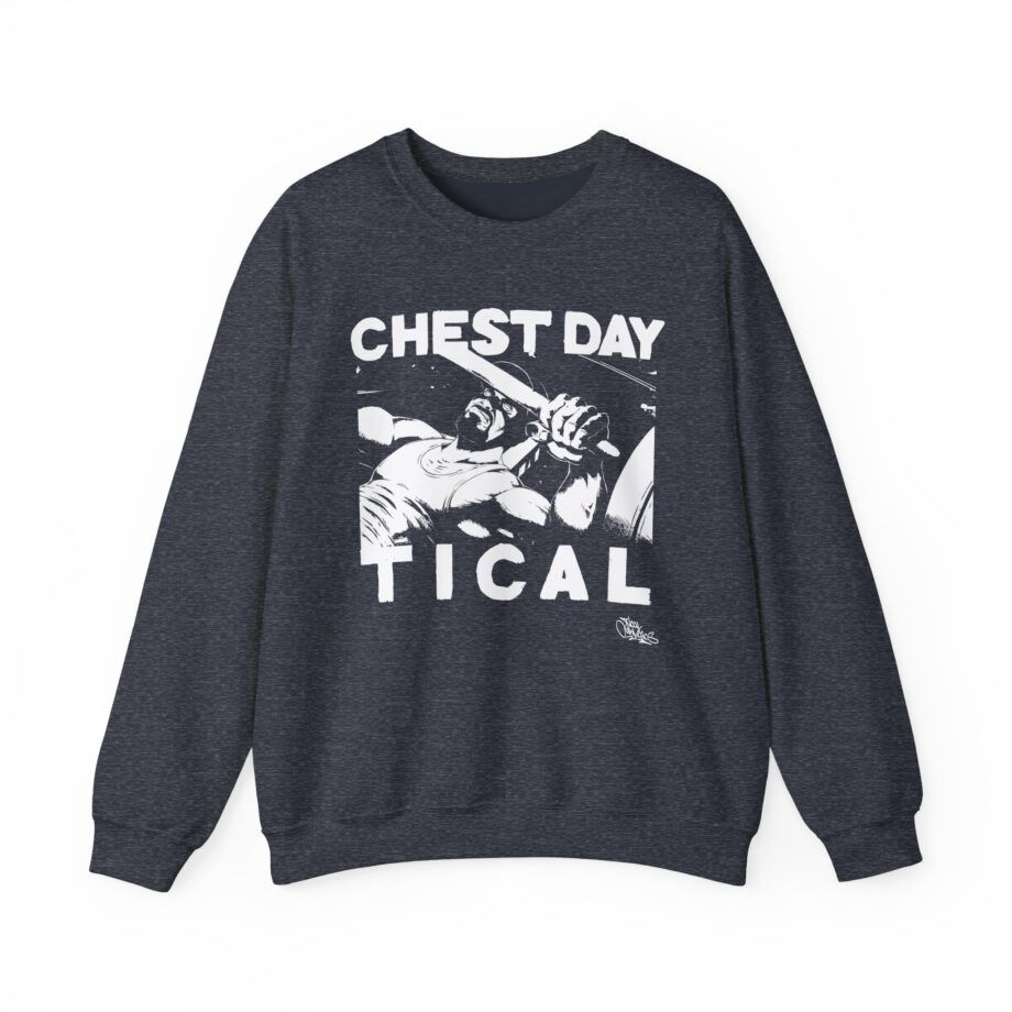 Method Man Chest Day Unisex Heavy Blend Crewneck Sweatshirt