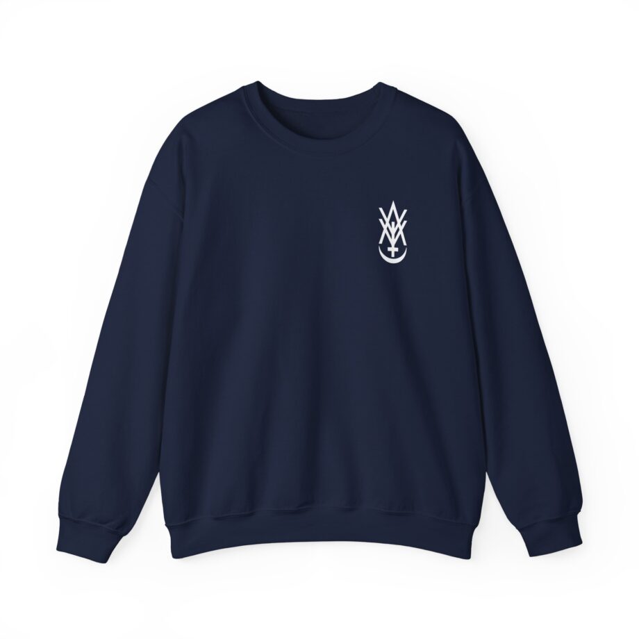 Amigo the Devil Live, Laugh, Love Unisex Heavy Blend Crewneck Sweatshirt