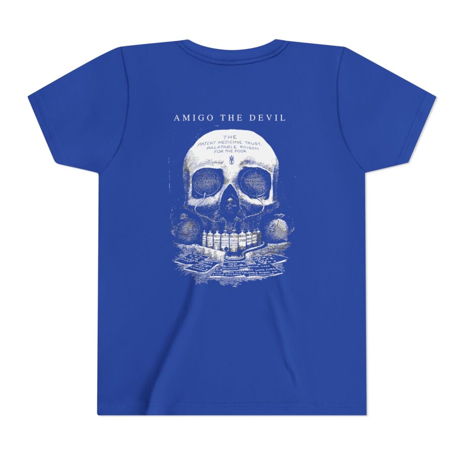 Amigo the Devil Death's Laboratory Youth Short Sleeve Tee