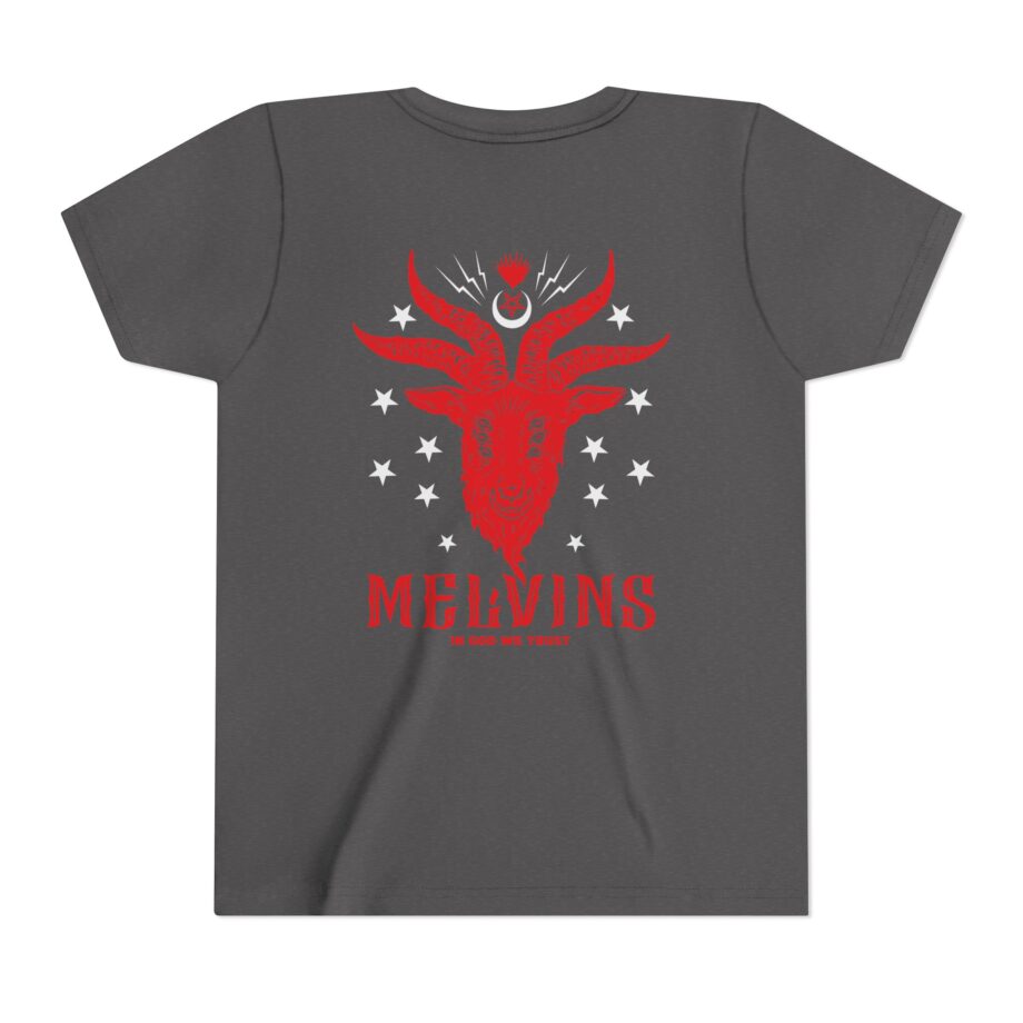 Melvins in God We Trust Youth Short Sleeve Tee