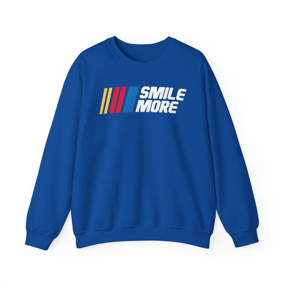 Roman Atwood Smile More Racing Unisex Heavy Blend Crewneck Sweatshirt