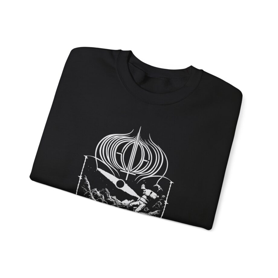Amigo the Devil  Heavens on Fire Unisex Heavy Blend Crewneck Sweatshirt