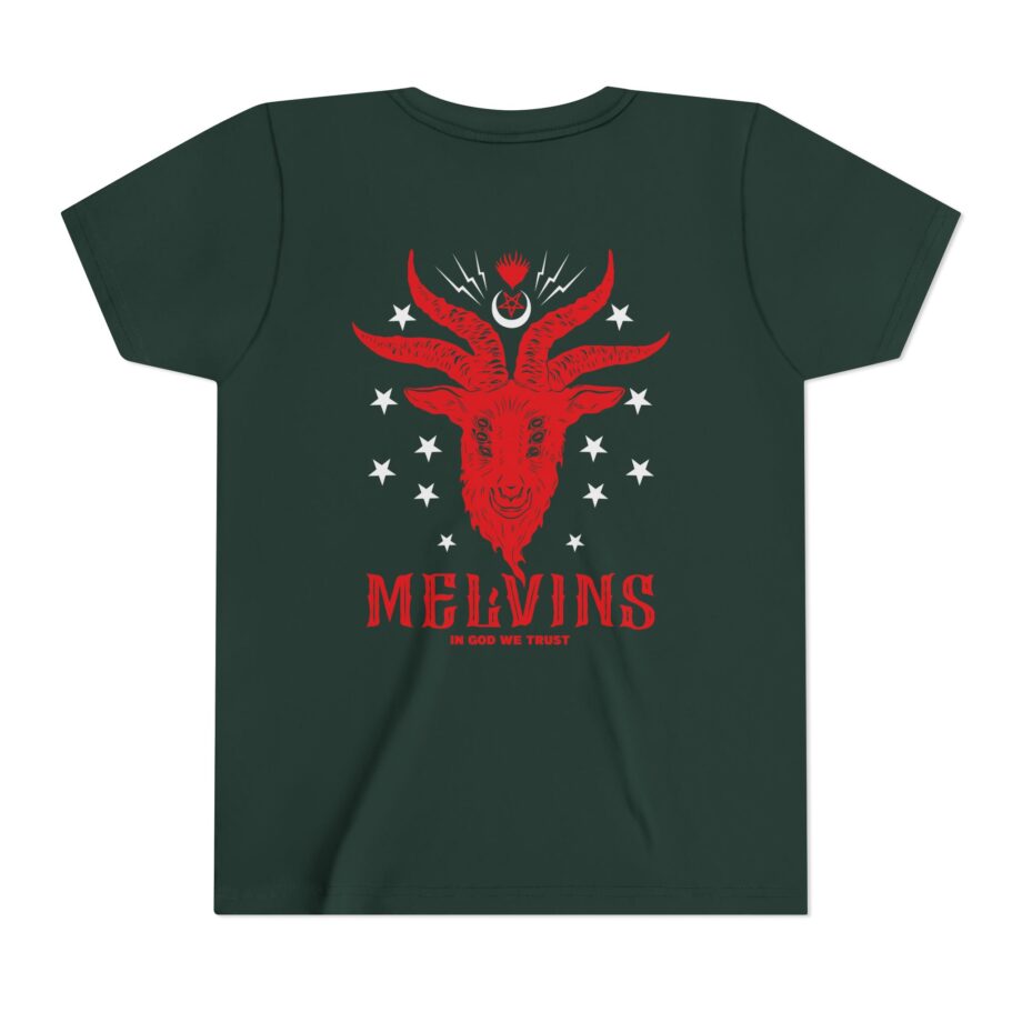 Melvins in God We Trust Youth Short Sleeve Tee