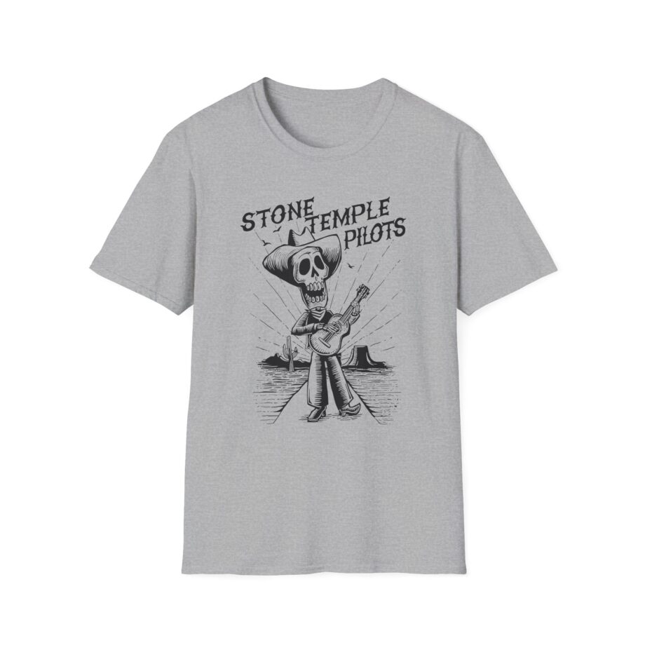 Stone Temple Pilots Desert Skeleton Unisex Softstyle T-Shirt
