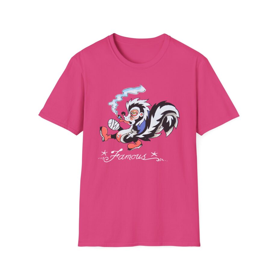 Kim Petras Famous Skunk Boxy Unisex Softstyle T-shirt