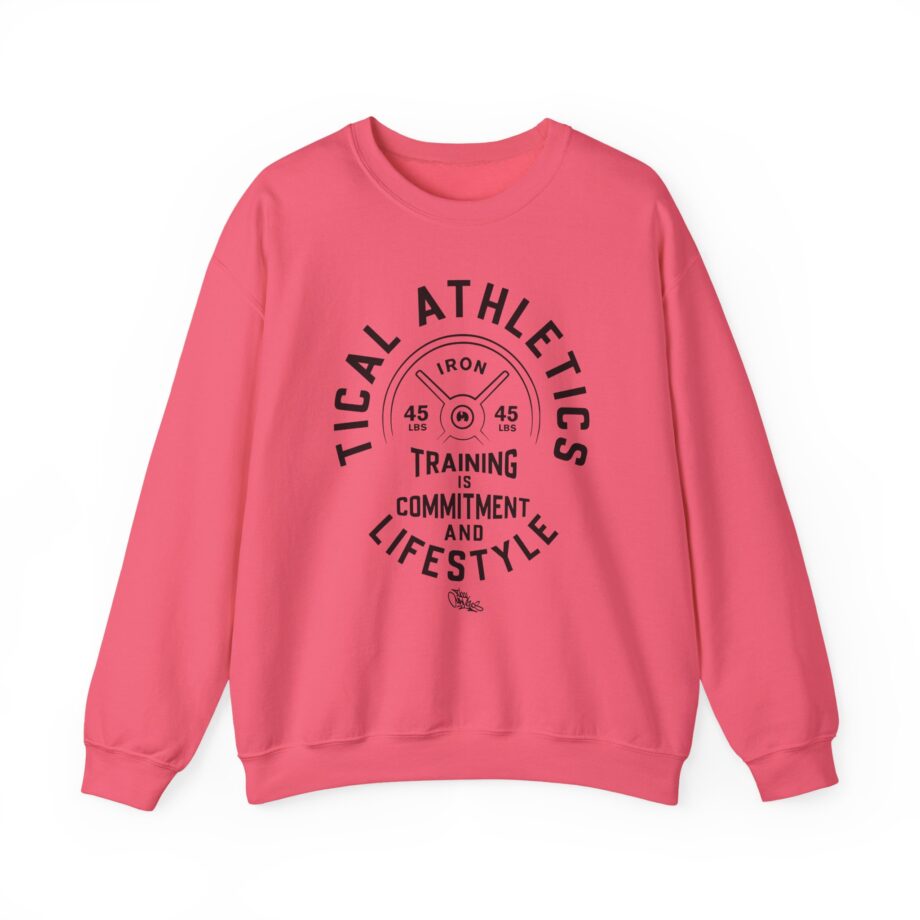 Method Man Training is Commitment and Lifestyle Tical Athletic Unisex Heavy Blend Crewneck Sweatshirt