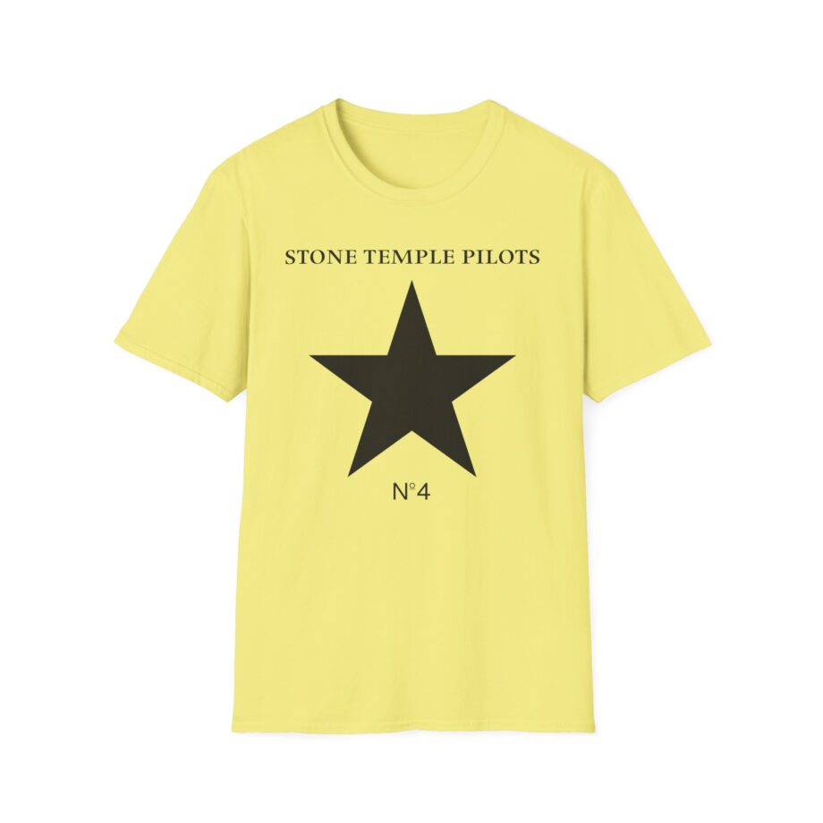 Stone Temple Pilots No. 4 Star Unisex Softstyle T-Shirt