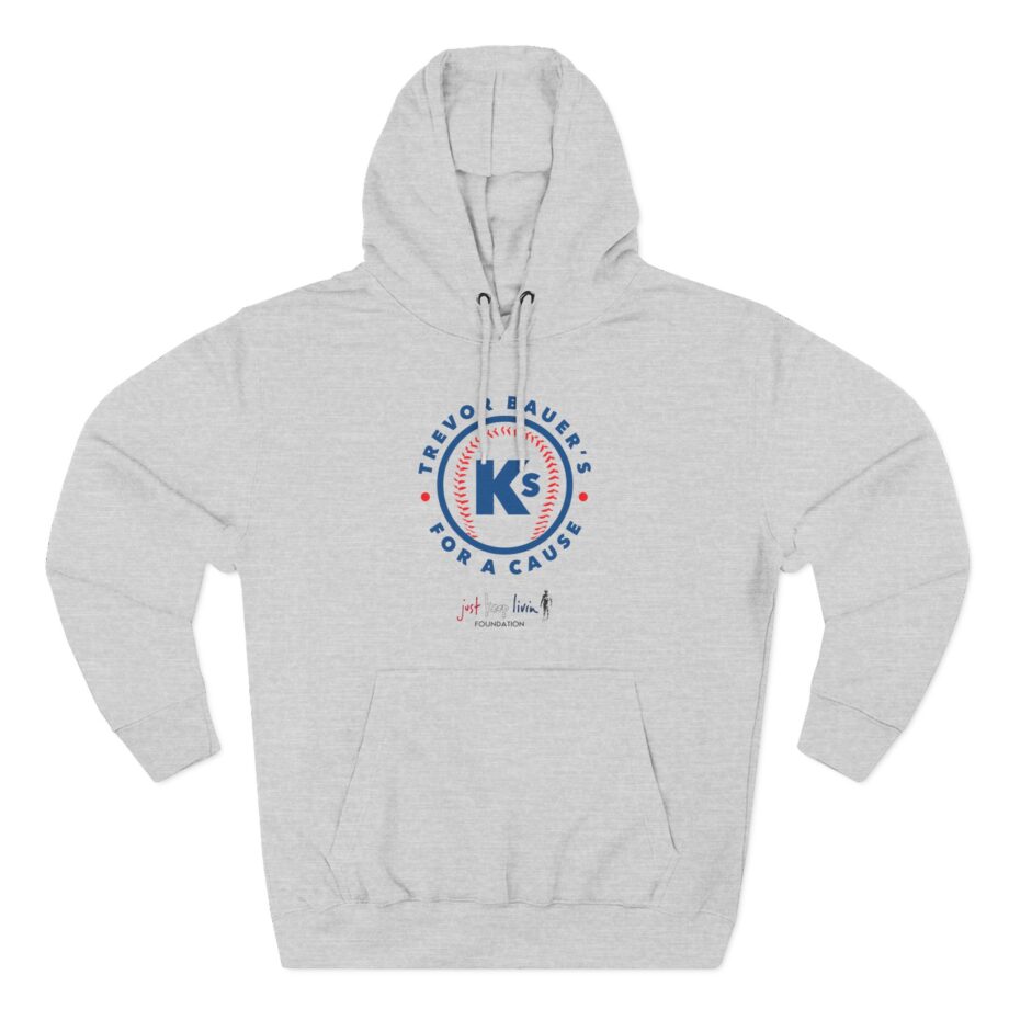 Trevor Bauer’s Ks for a Cause Three-Panel Fleece Hoodie
