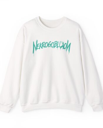 Nekrogoblikon Goblin Mode Crystal Wash Unisex Heavy Blend Crewneck Sweatshirt