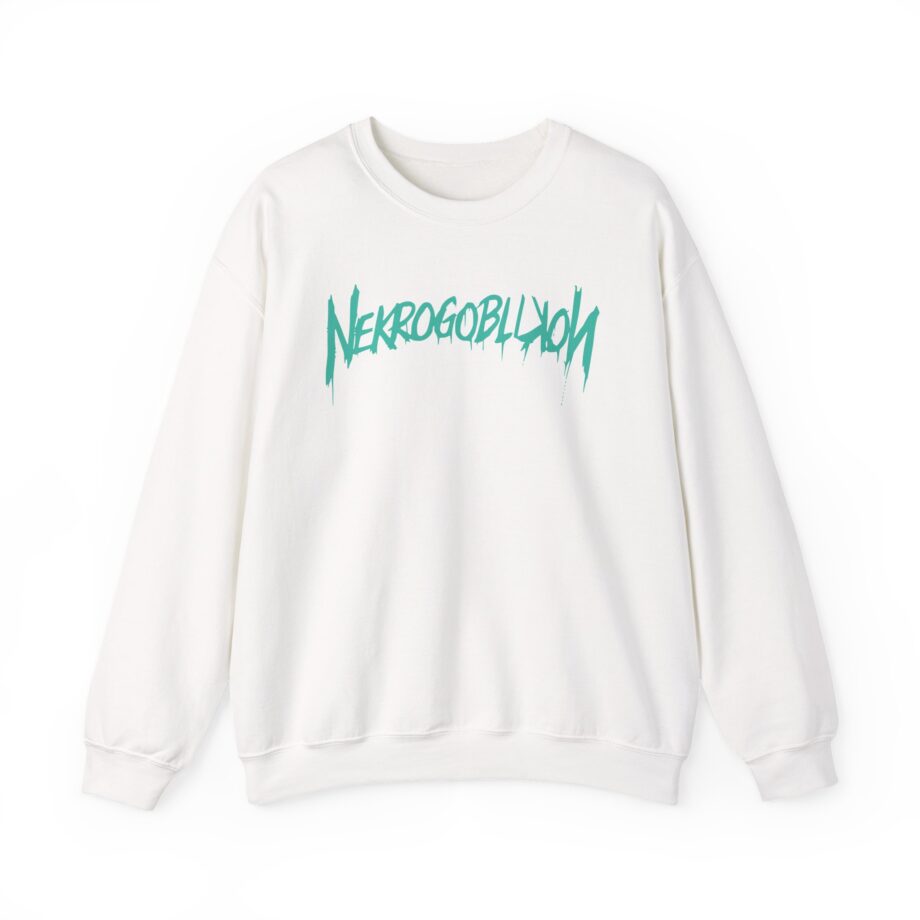 Nekrogoblikon Goblin Mode Crystal Wash Unisex Heavy Blend Crewneck Sweatshirt