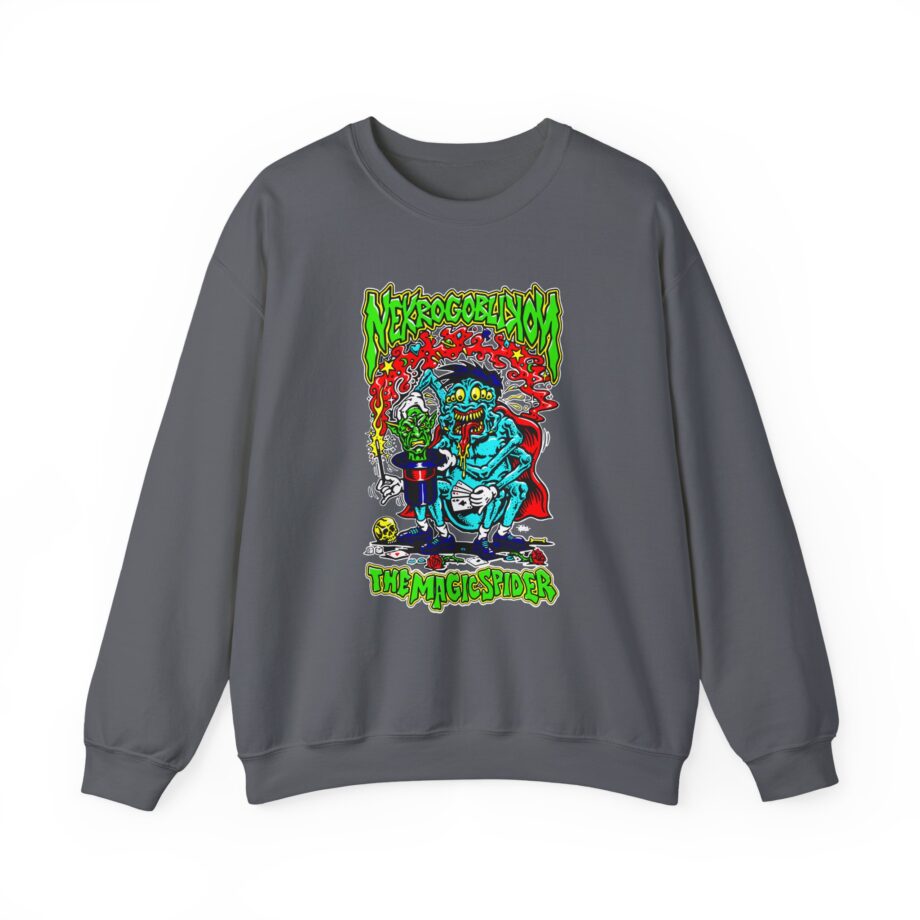 Nekrogoblikon the Magicspider Unisex Heavy Blend Crewneck Sweatshirt