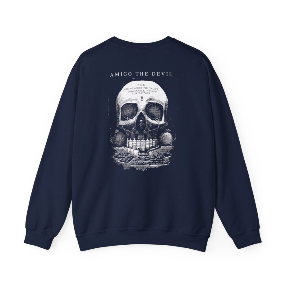 Amigo the Devil Tiger Unisex Heavy Blend Crewneck Sweatshirt