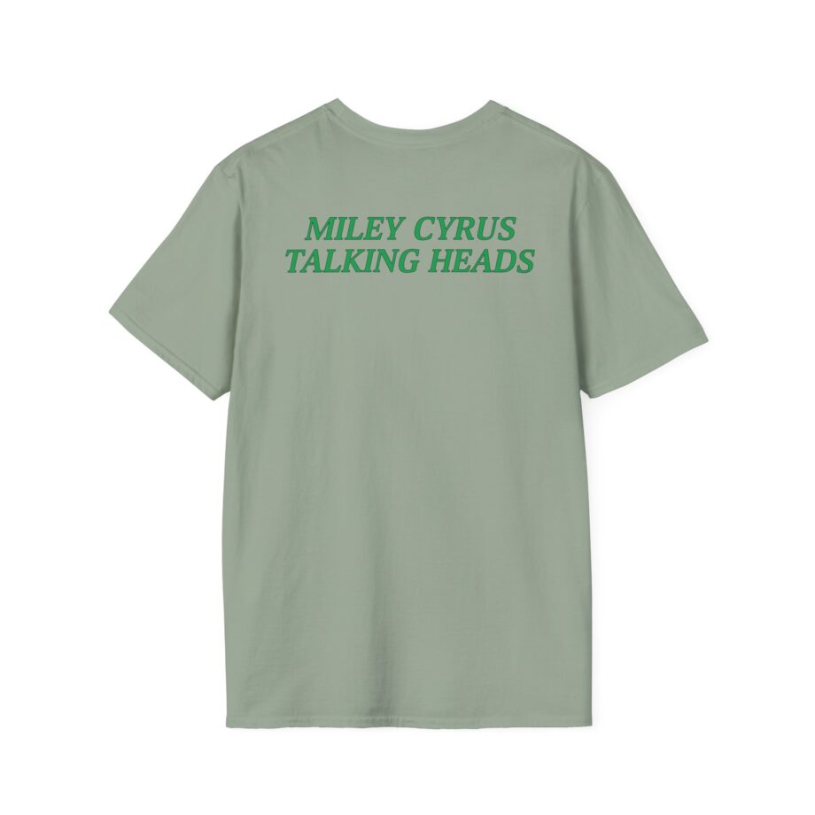 Talking Heads X Miley Psycho Killer Unisex Softstyle T-shirt