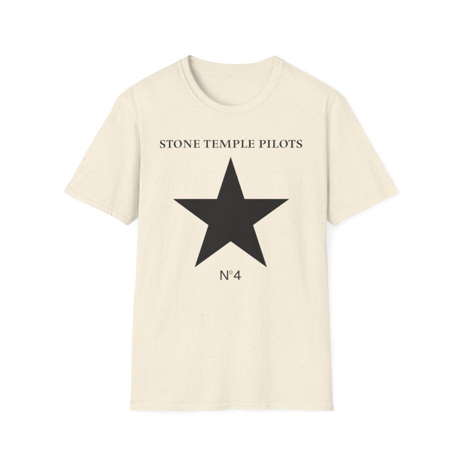 Stone Temple Pilots No. 4 Star Unisex Softstyle T-Shirt