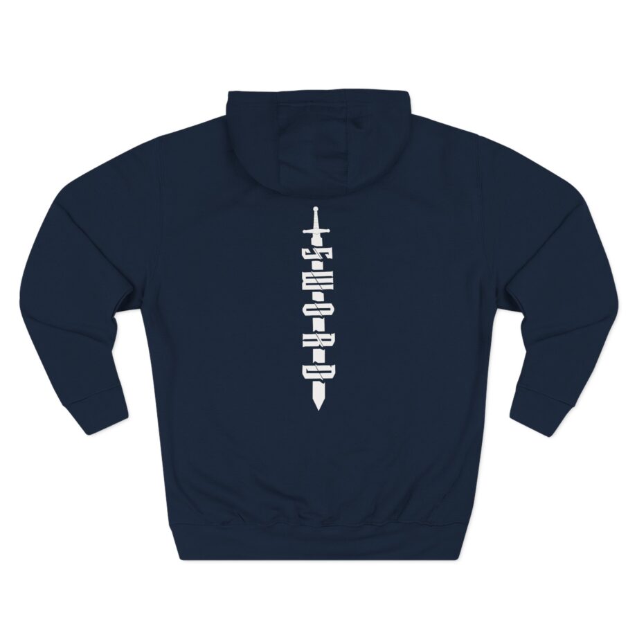 Trevor Bauer Outage Sword Spine Three-Panel Fleece Hoodie