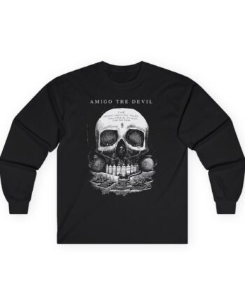 Amigo the Devil Death Lab Unisex Ultra Cotton Long Sleeve Tee