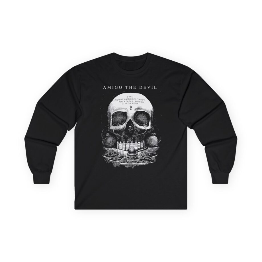 Amigo the Devil Death Lab Unisex Ultra Cotton Long Sleeve Tee