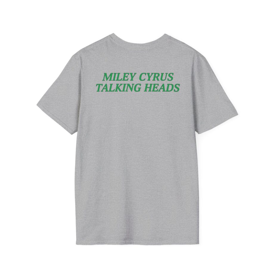 Talking Heads X Miley Psycho Killer Unisex Softstyle T-shirt