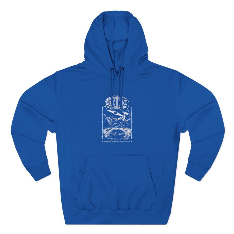Amigo The Devil  Heavens On Fire Three-Panel Fleece Hoodie