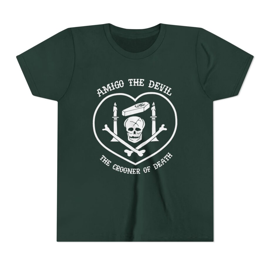 Amigo the Devil Crooner of Death Youth Short Sleeve Tee