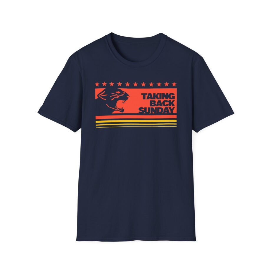 Taking Back Sunday Panther Gradient Unisex Softstyle T-shirt