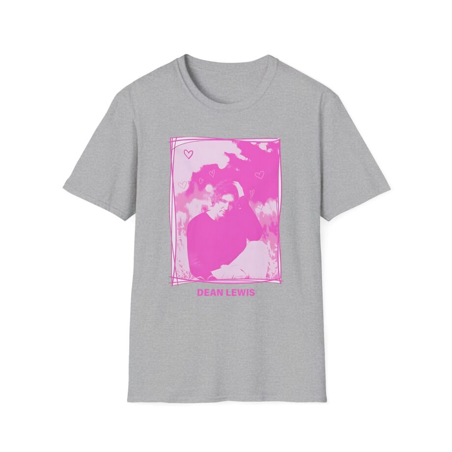 Dean Lewis Pink Photo Unisex Softstyle T-shirt