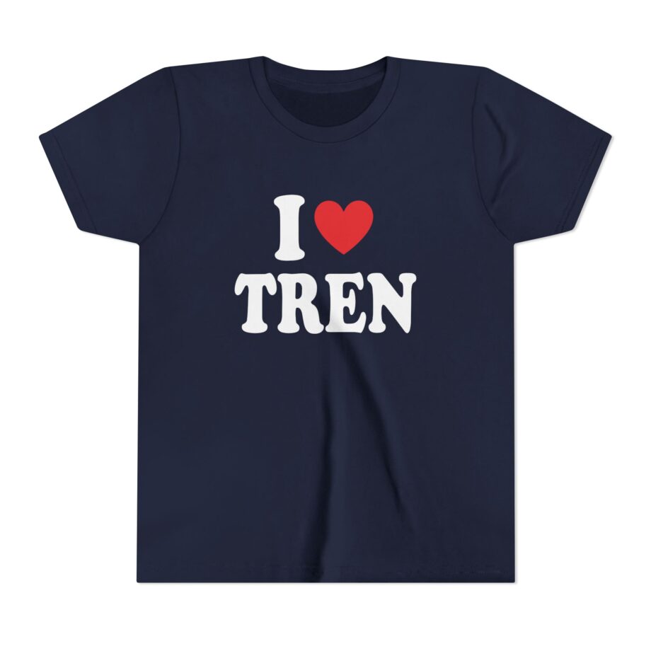 I Love Tren Youth Short Sleeve Tee