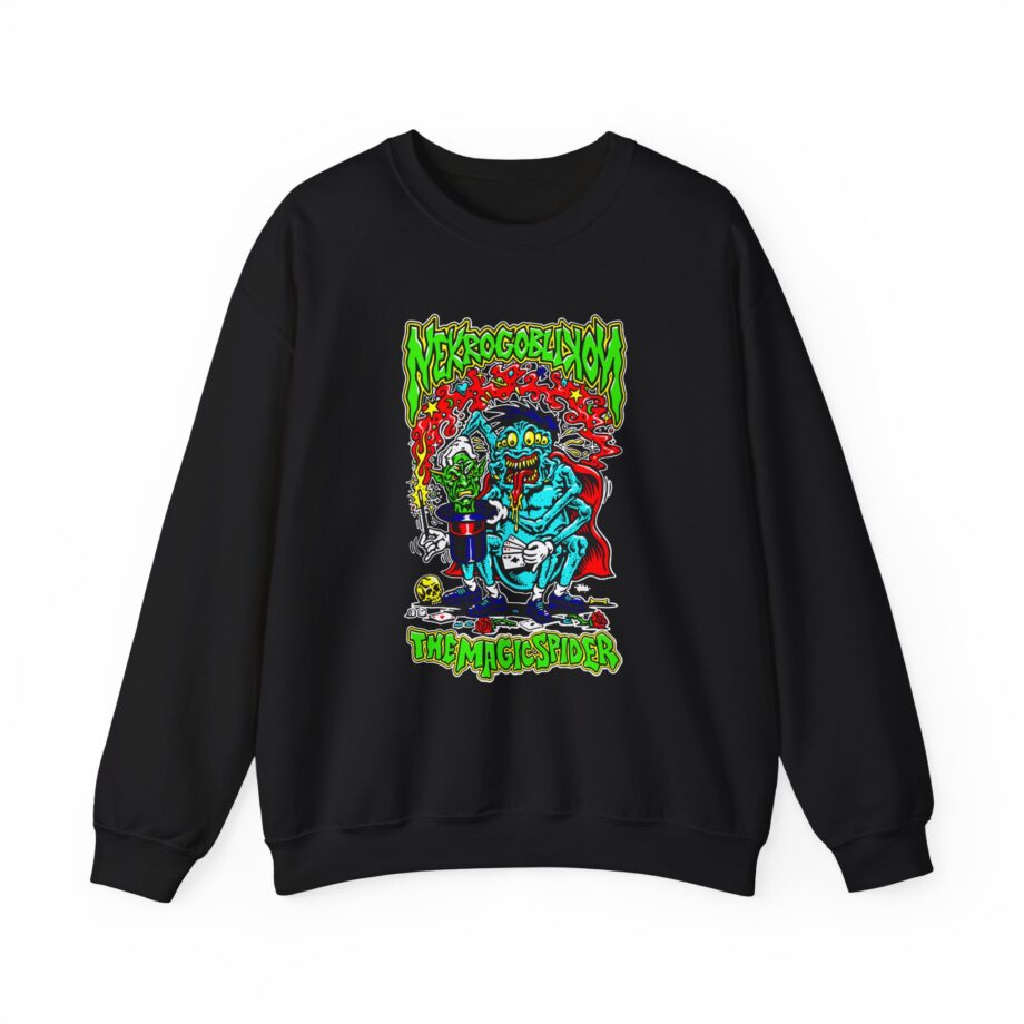Nekrogoblikon the Magicspider Unisex Heavy Blend Crewneck Sweatshirt