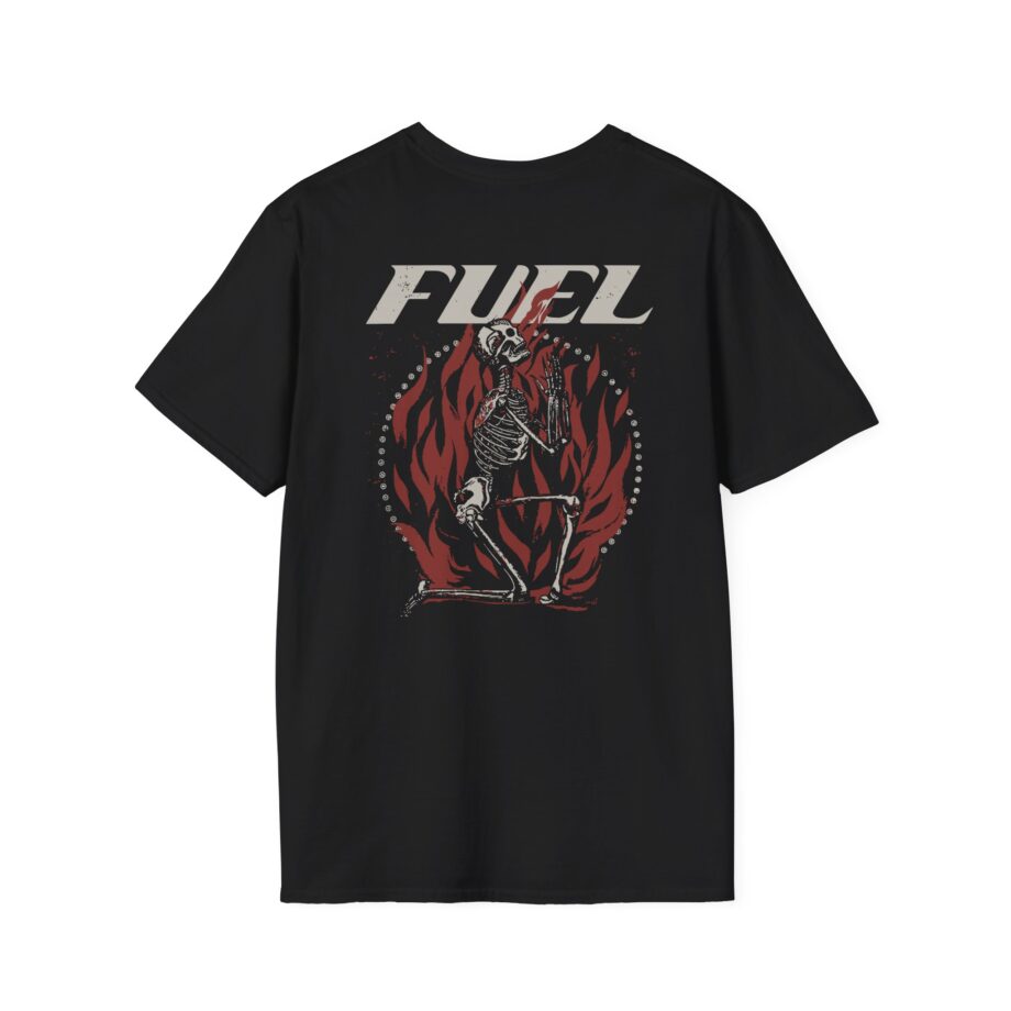 Fuel Camo Flame Prayer Unisex Softstyle T-shirt