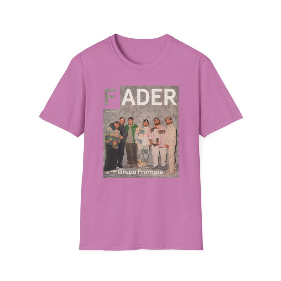 Grupo Frontera the Fader Cover Unisex Softstyle T-Shirt