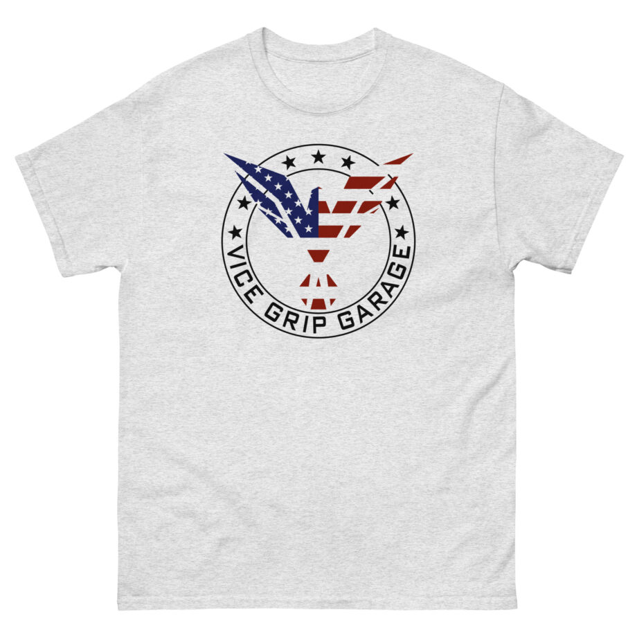 Vicegripgarage Patriotic Flying Eagle Unisex classic tee