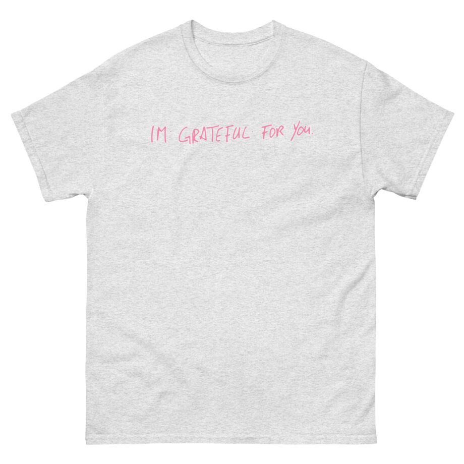 Zayn Malik I'm Grateful for You Unisex classic tee