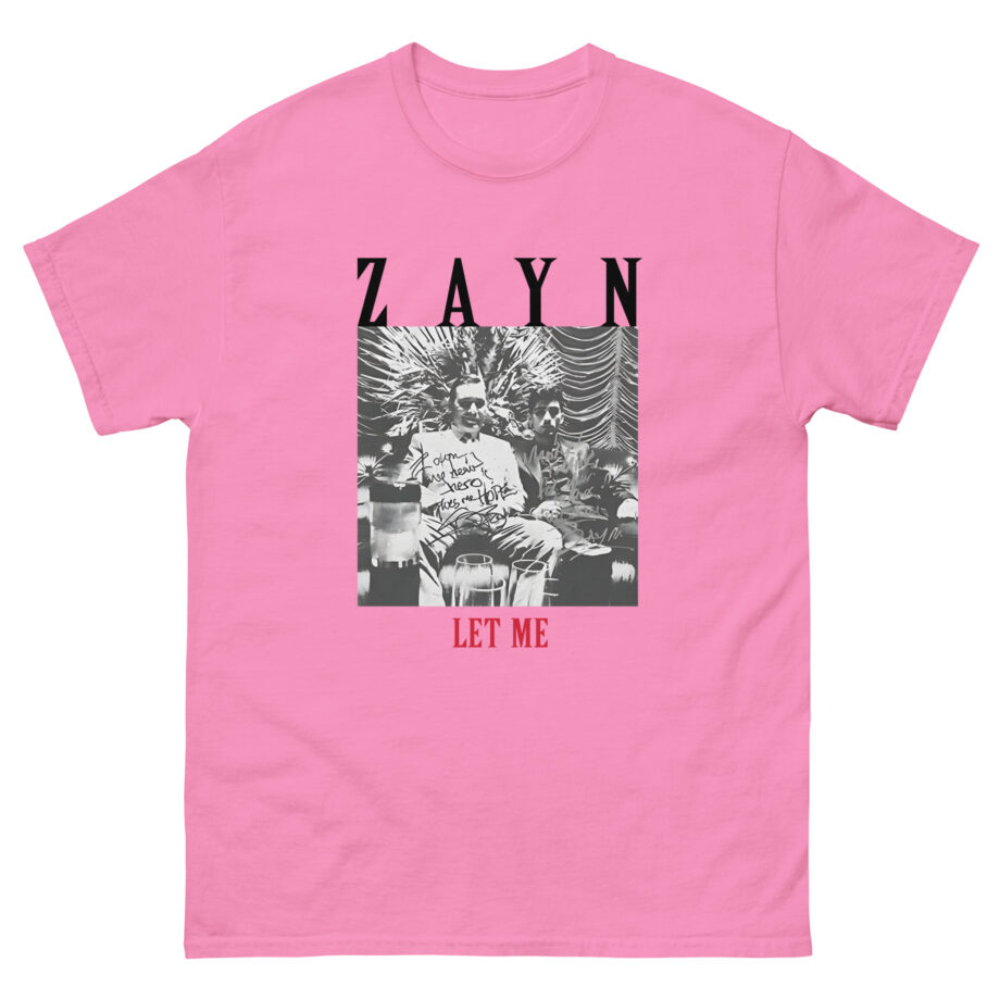 Zayn Malik Let Me Unisex classic tee