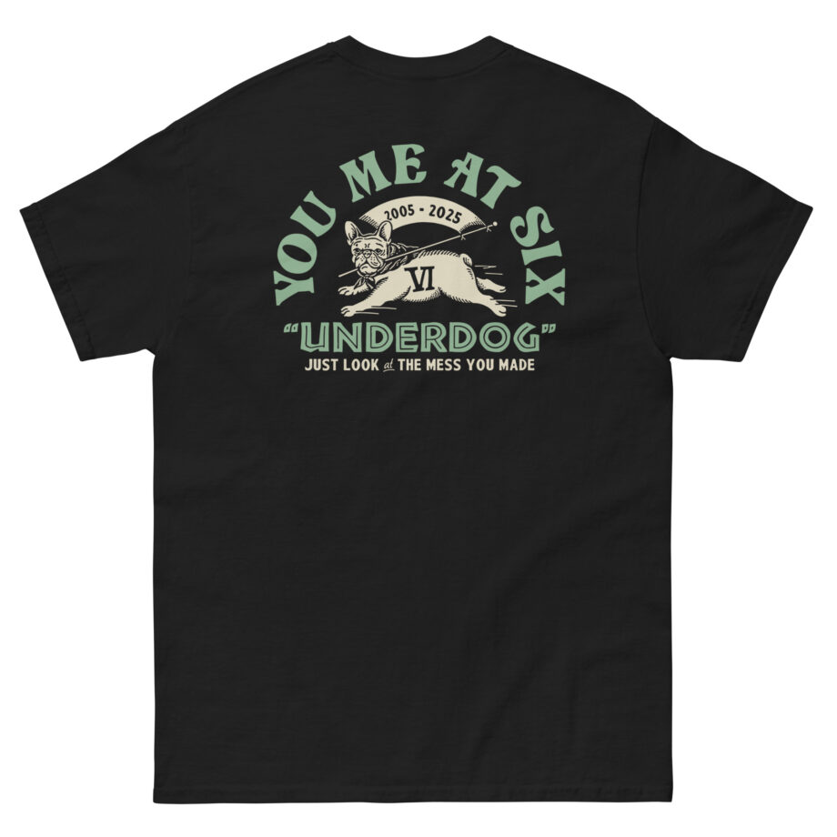 You Me at Six Underdog Unisex classic tee