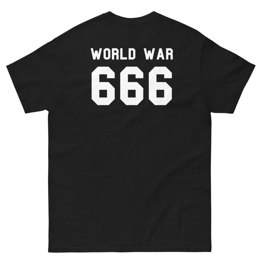Twitching Tongues World War 666 Unisex classic tee
