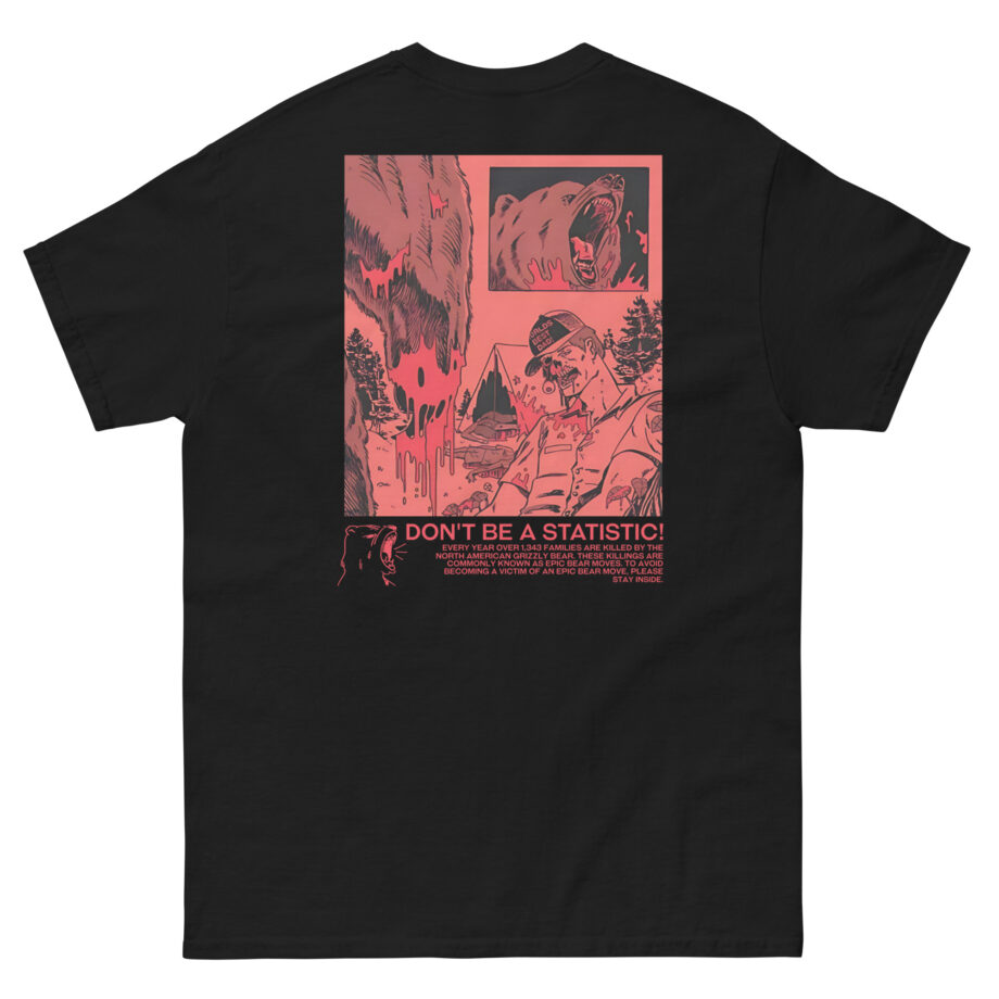 Trillionaire Mindset Bear Attack Unisex classic tee