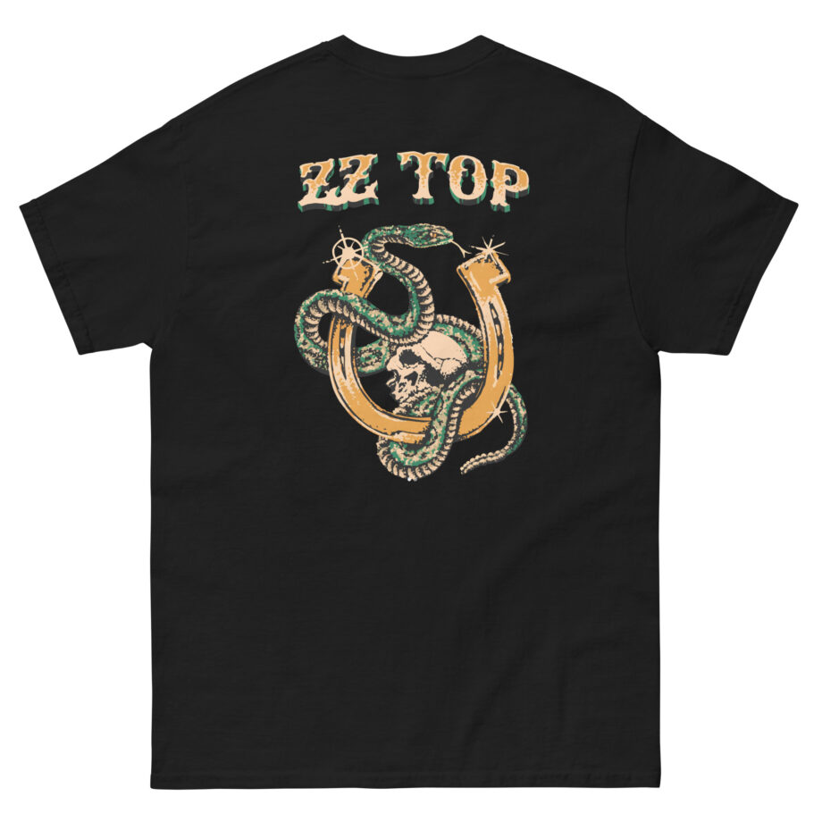 Zz Top Snake Skull Unisex classic tee