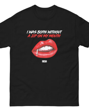 Little Mix I Was Born Without a Zip on My Mouth Unisex classic tee
