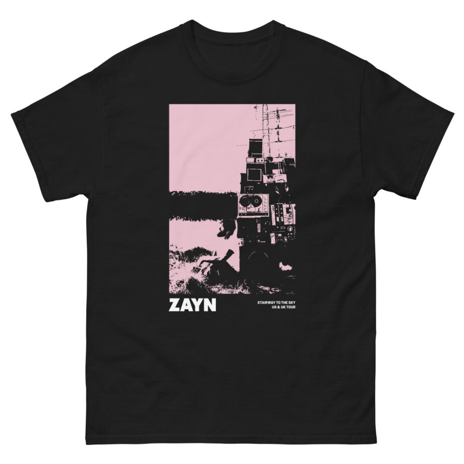 Zayn Malik Antenna Itin Faded Unisex classic tee