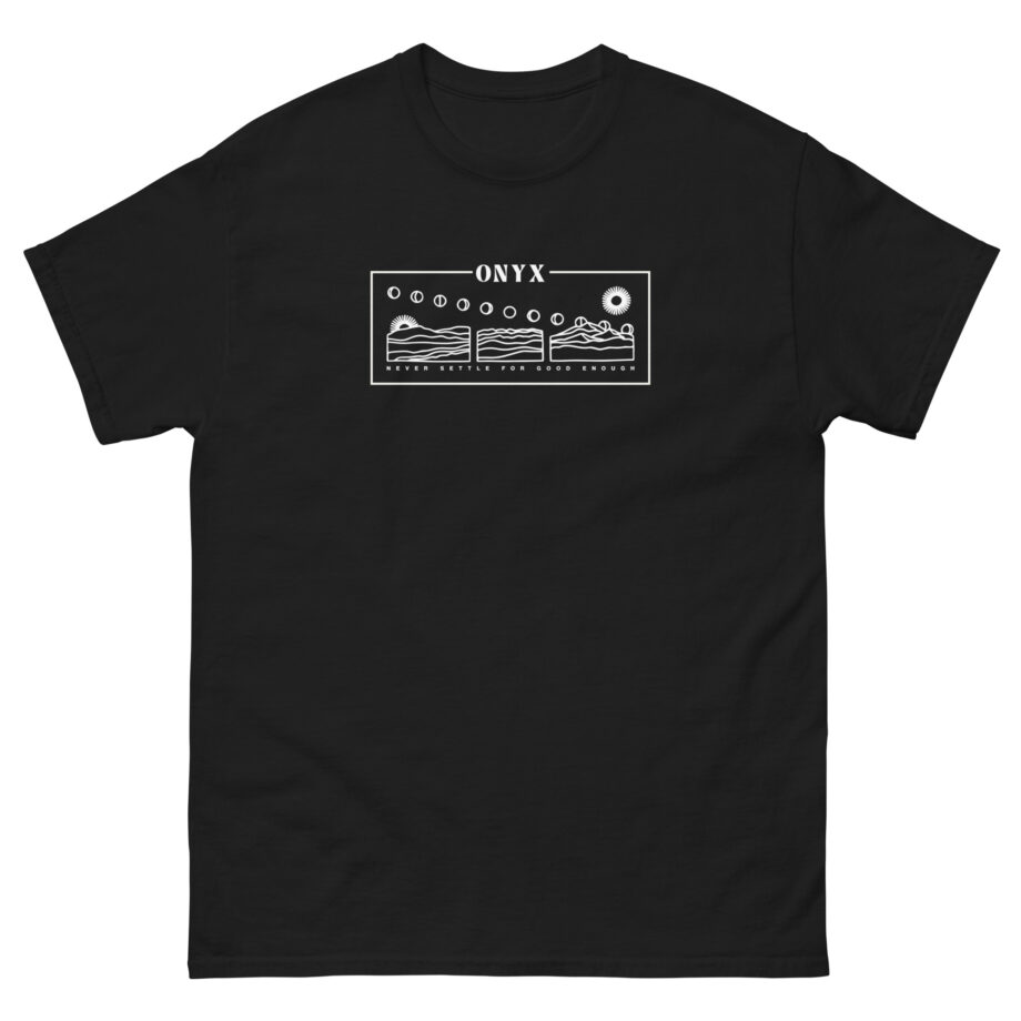 Onyx Lunar Phase Unisex classic tee