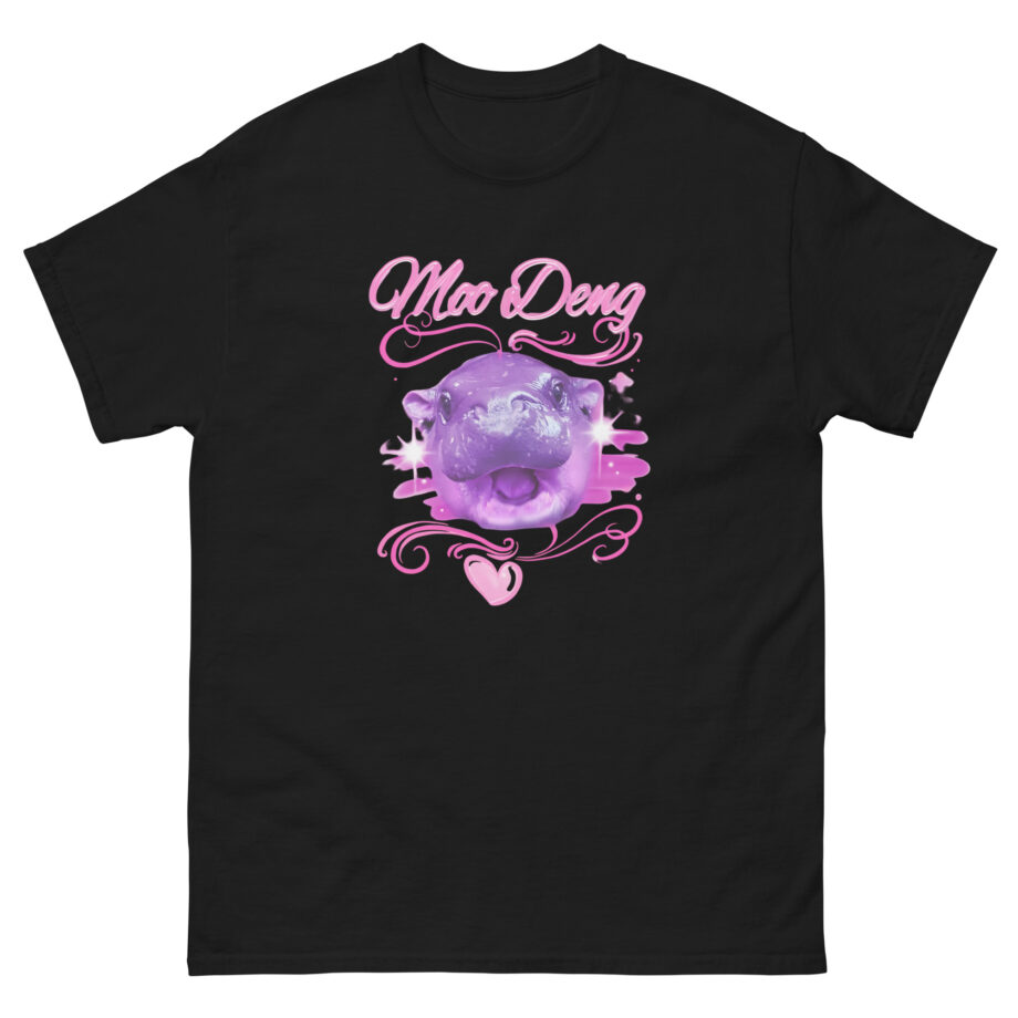 Moo Deng Airbrush Unisex classic tee