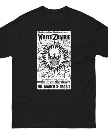 White Zombie Cbgb Poster Unisex classic tee