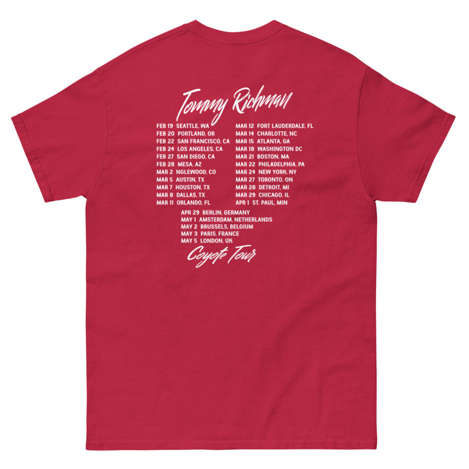 Tommy Richman Coyote Tour Unisex classic tee