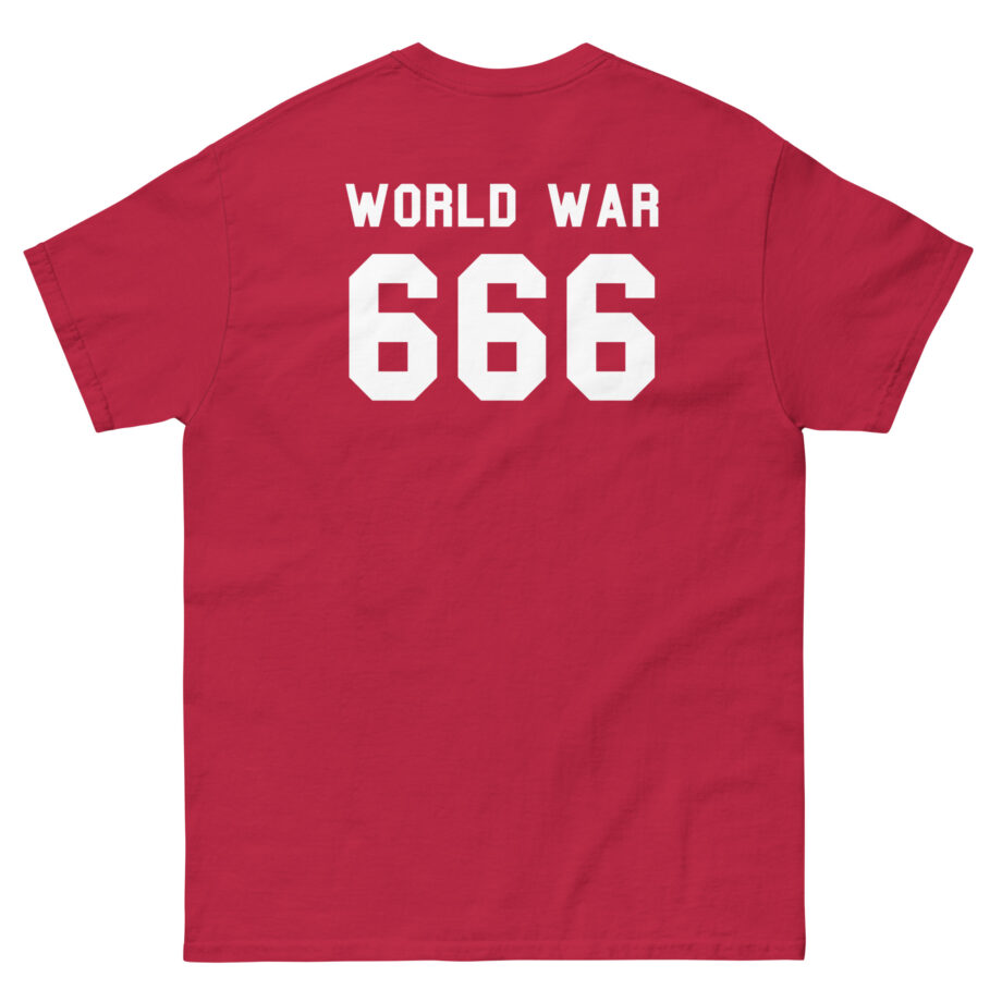 Twitching Tongues World War 666 Unisex classic tee