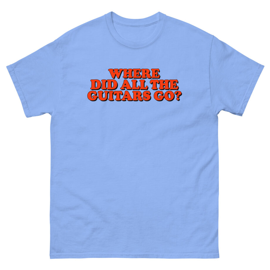 Mcfly Where Did All The Guitars Go? Unisex classic tee