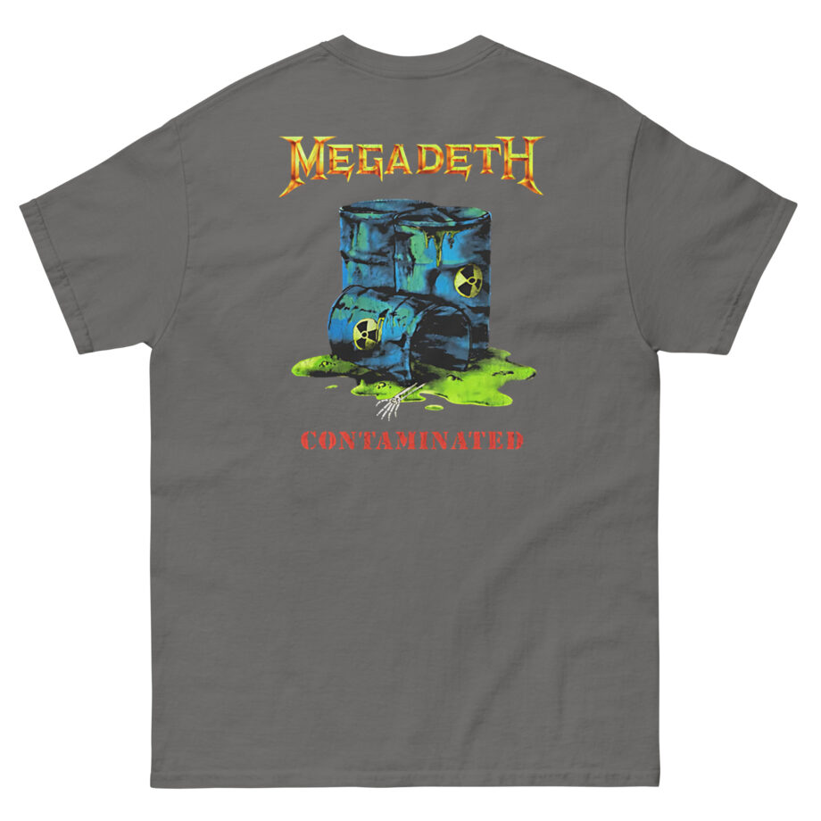Manhead Megadeth Contaminated Unisex classic tee
