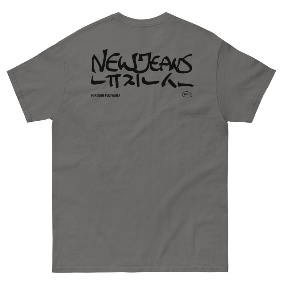 NewJeans x Hiroshi Fujiwara Coller Unisex classic tee
