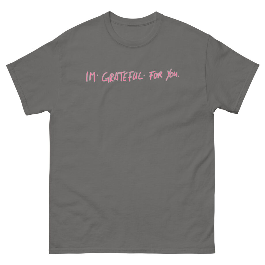 Zayn Malik I'm Grateful for You Unisex classic tee