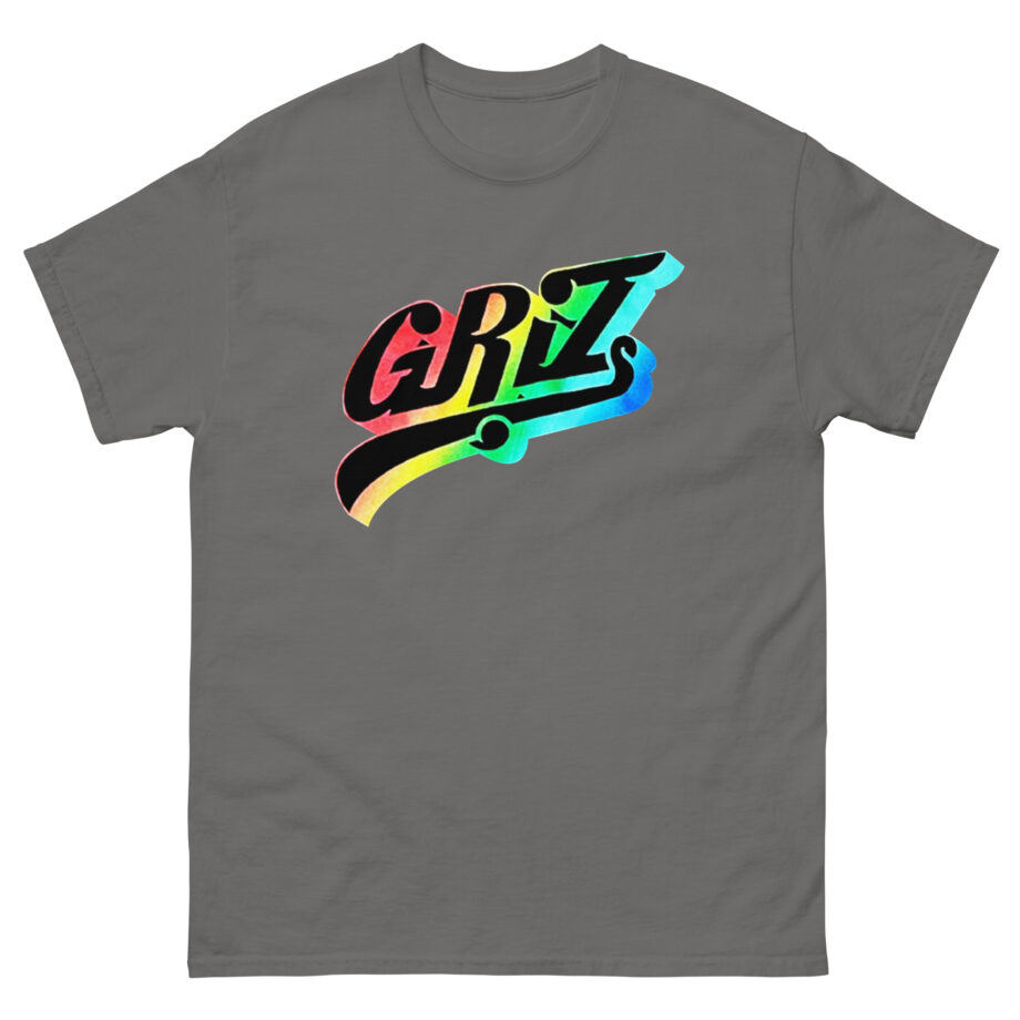 Griz Rainbow Swoop Logo Unisex classic tee