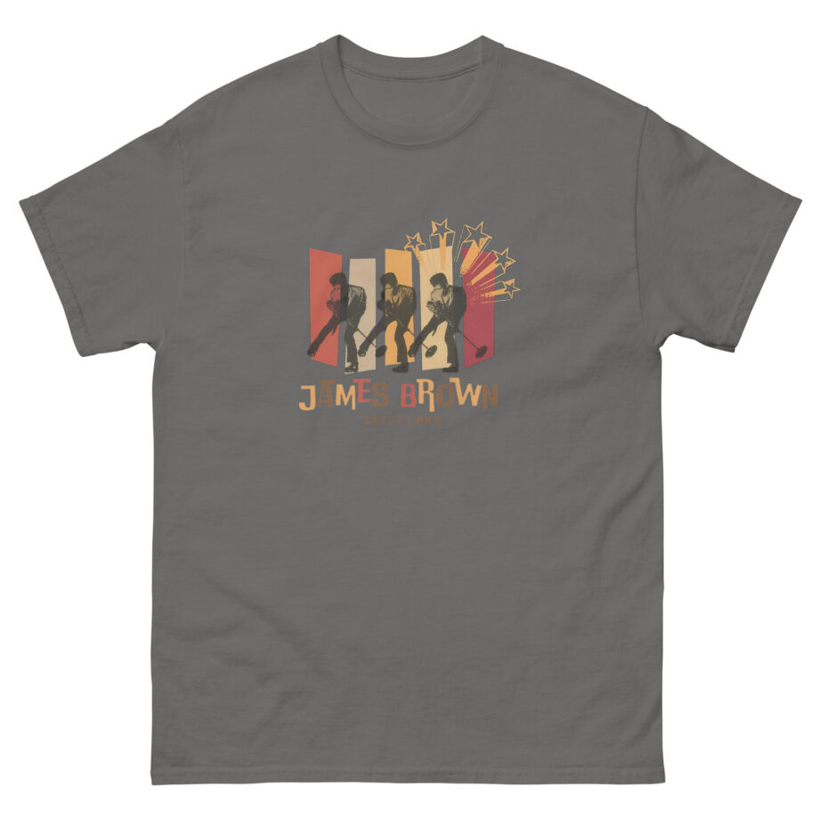 James Brown Say It Loud Crooner Unisex classic tee